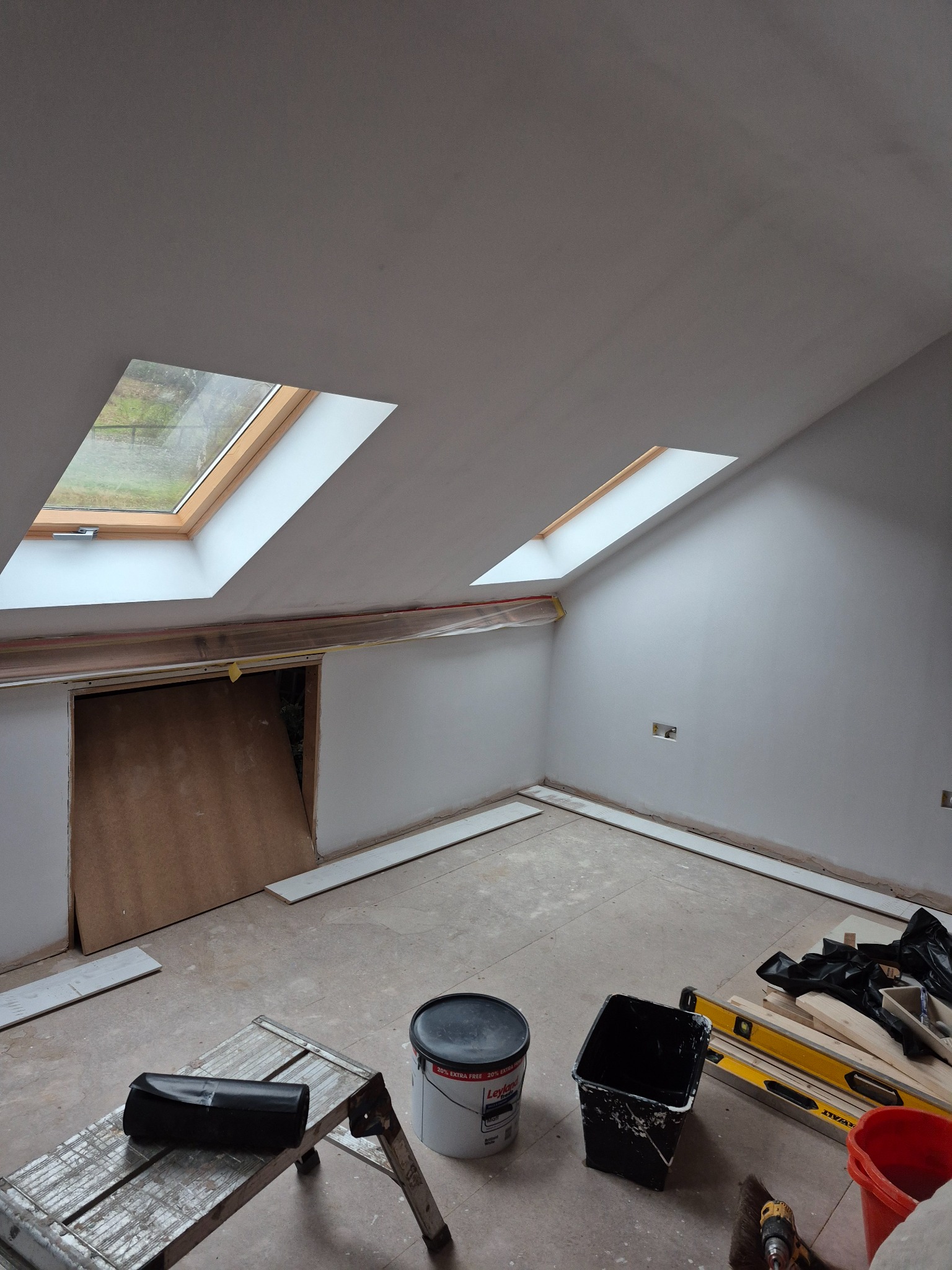 Attic Conversion & Bespoke Staircase - Earlier stage