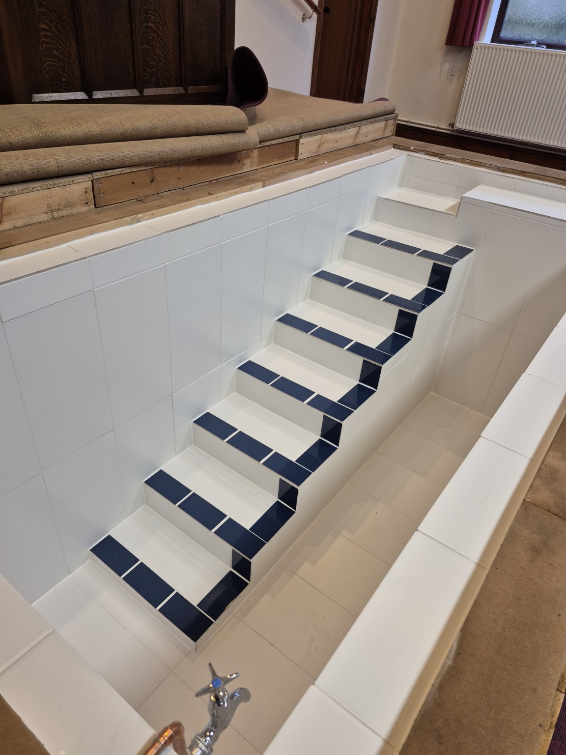 Baptistry Pool Refurbishment project by SRG - Limited