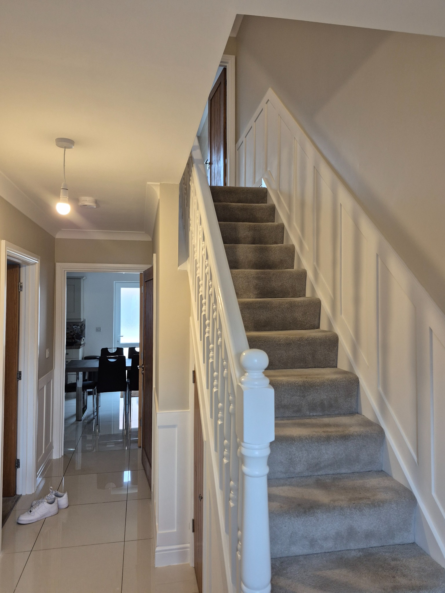 Hallway, Staircase Panelling & Decorating project by SRG - Limited