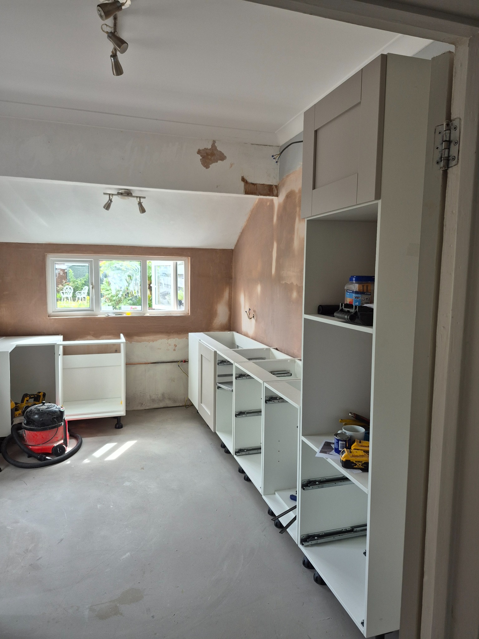 Complete kitchen transformation - Preparation