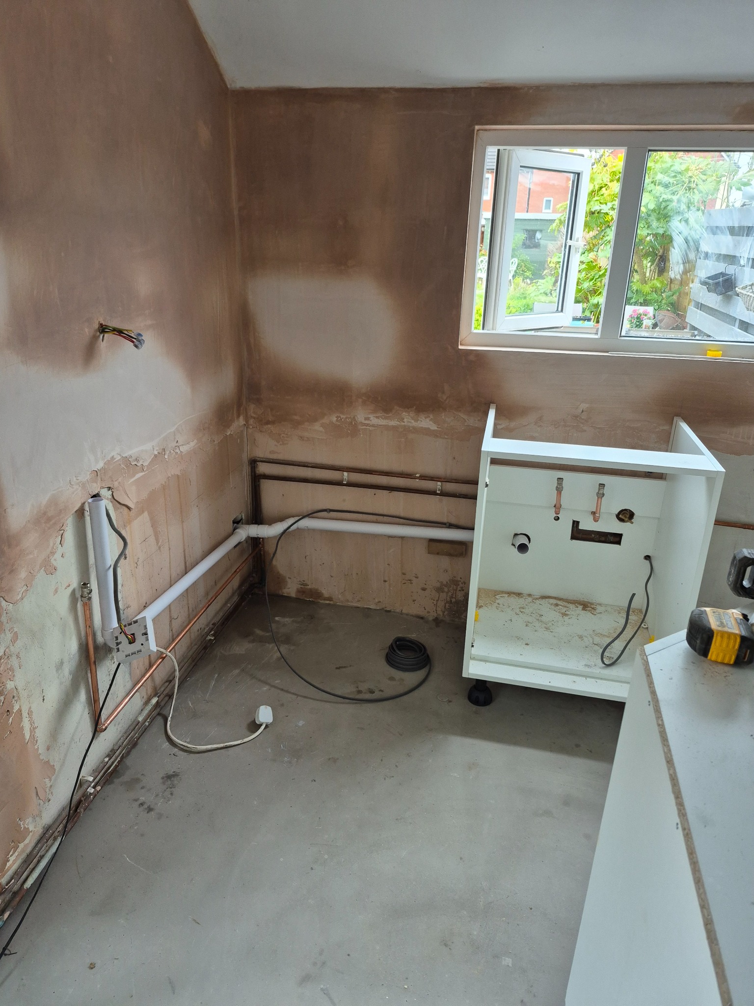 Complete kitchen transformation - Services & fitting