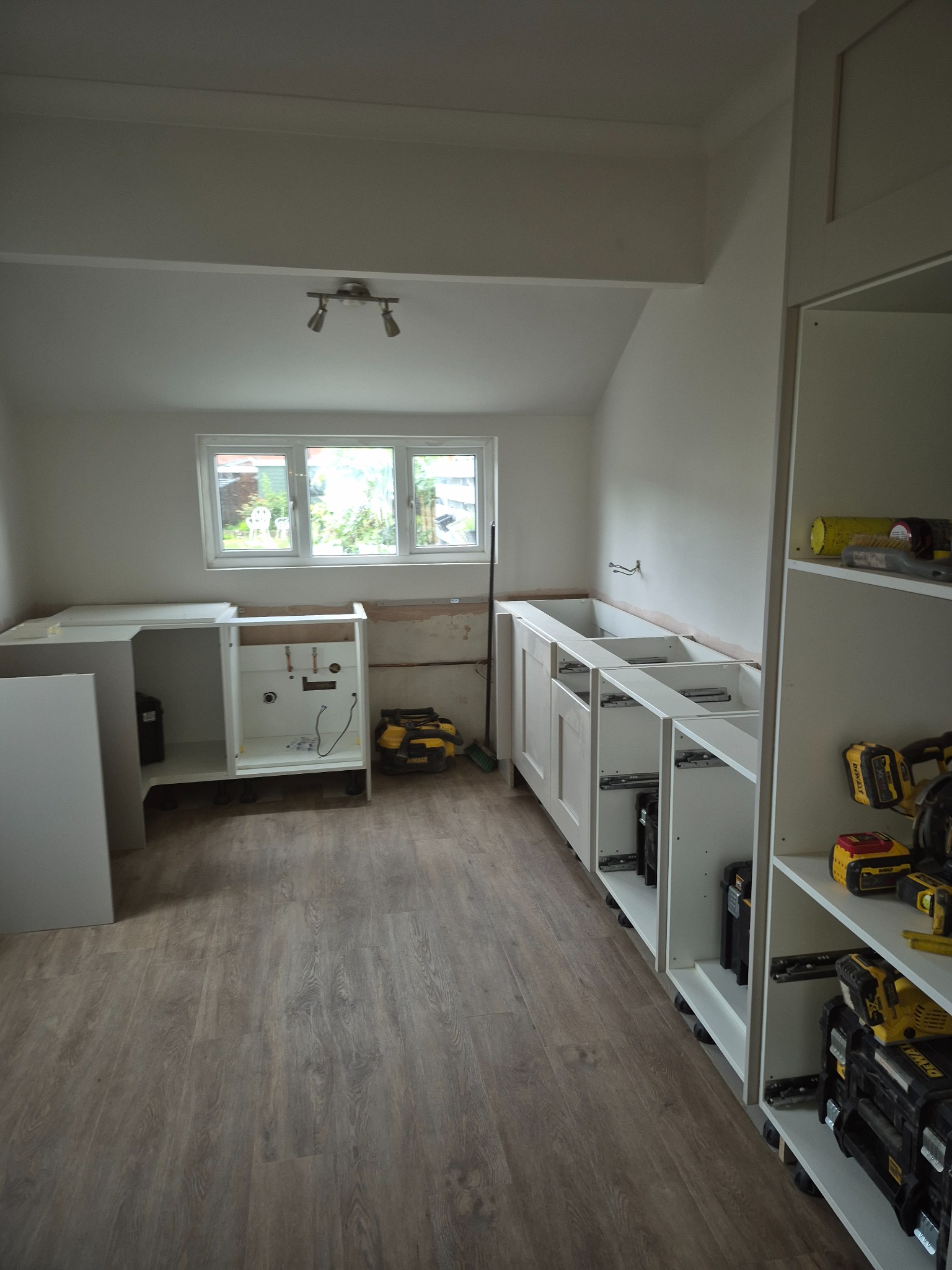 Complete kitchen transformation - Installation