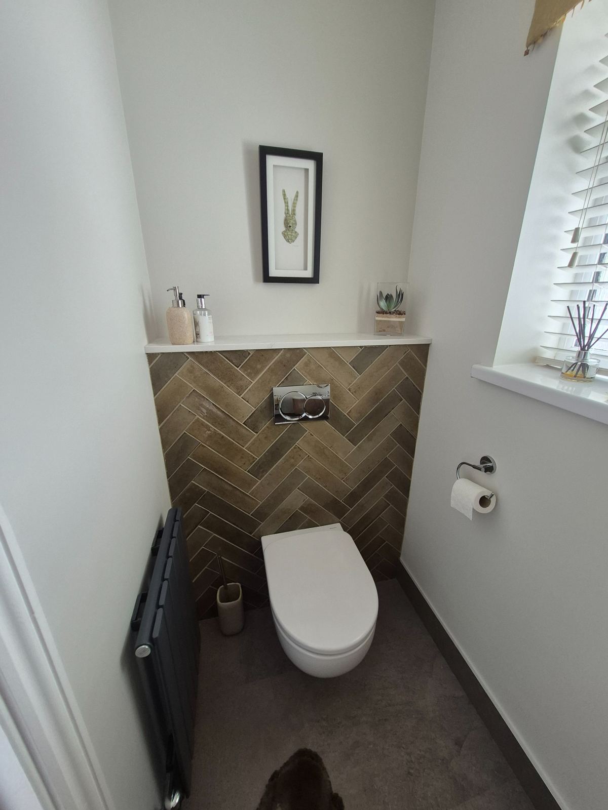 Contemporary cloakroom project by SRG - Limited