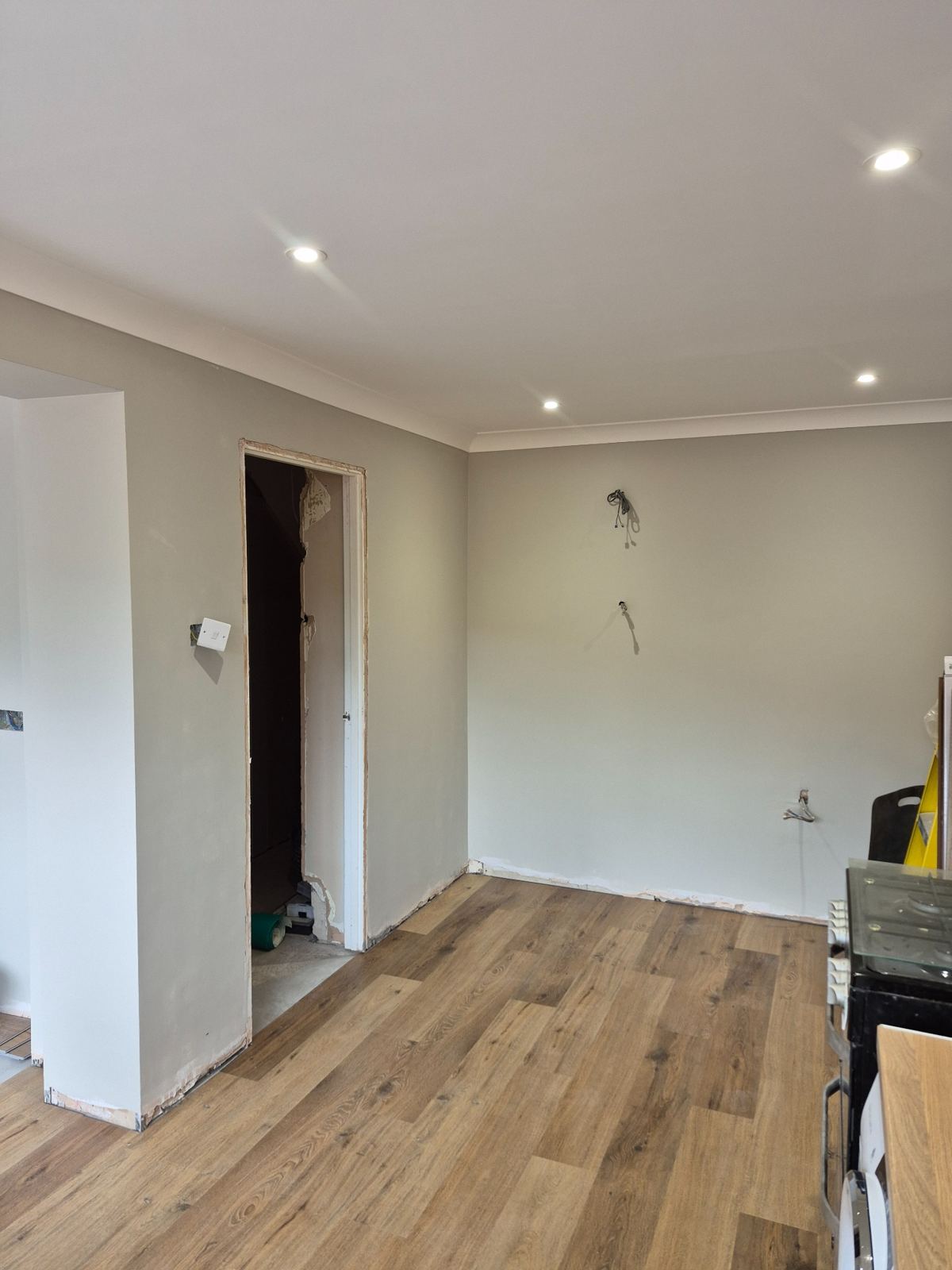 Interior renovation work by SRG - Limited